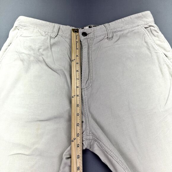 Quick Silver Denim Jeans White Straight Fit Relaxed Jeans 36 Stretch - Picture 5 of 16